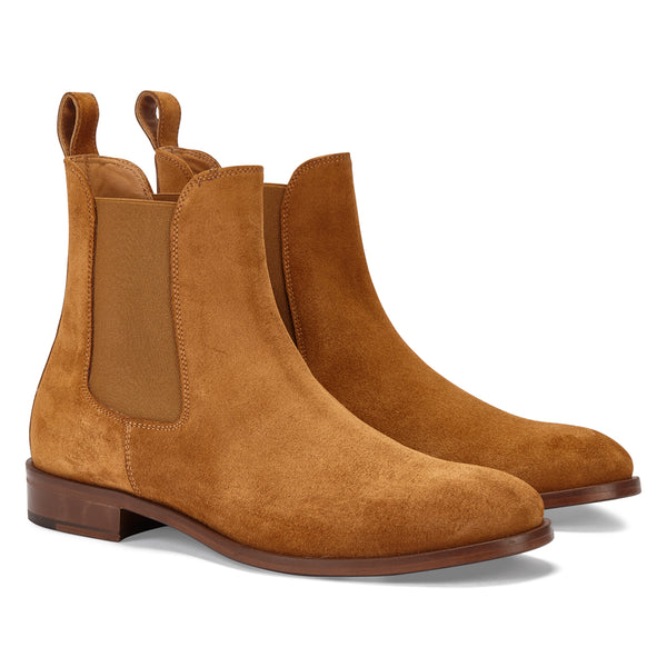CHELSEA BOOT IN TOBACCO SUEDE