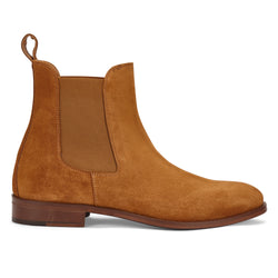 CHELSEA BOOT IN TOBACCO SUEDE