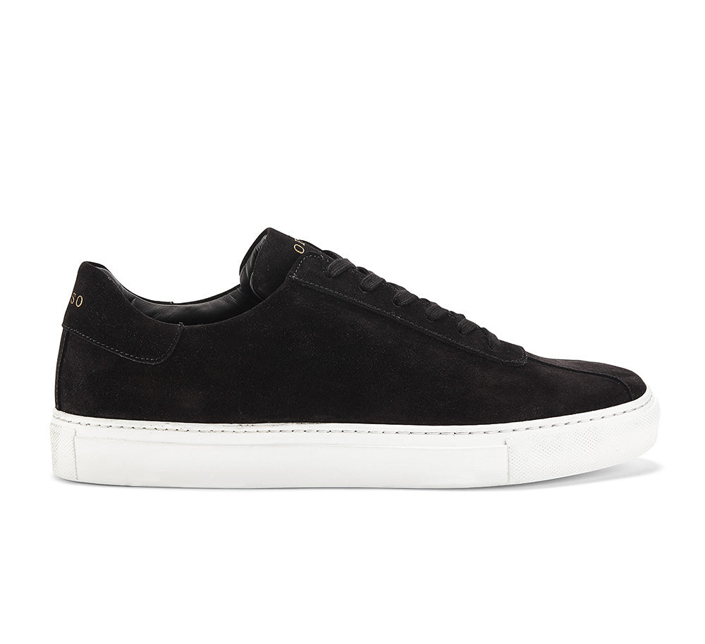 ROGER IN BLACK SUEDE