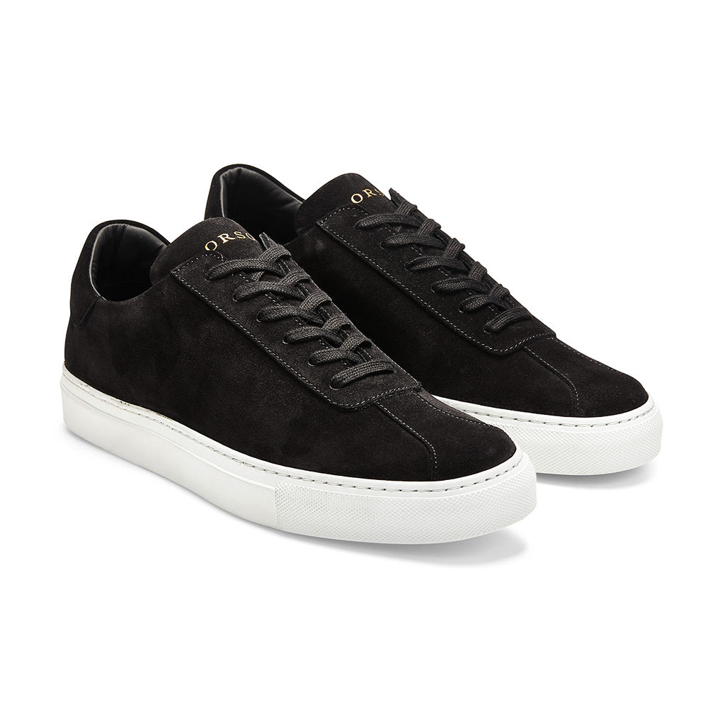 ROGER IN BLACK SUEDE